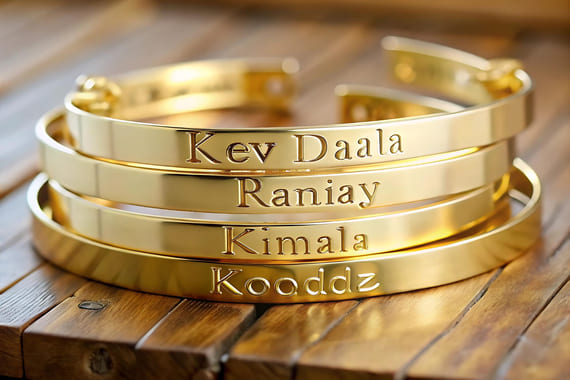 custom name jewellery for gift