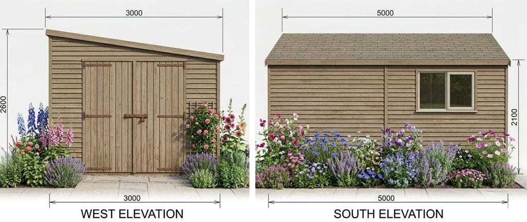 retrospective shed at listed building allowed in south cambs