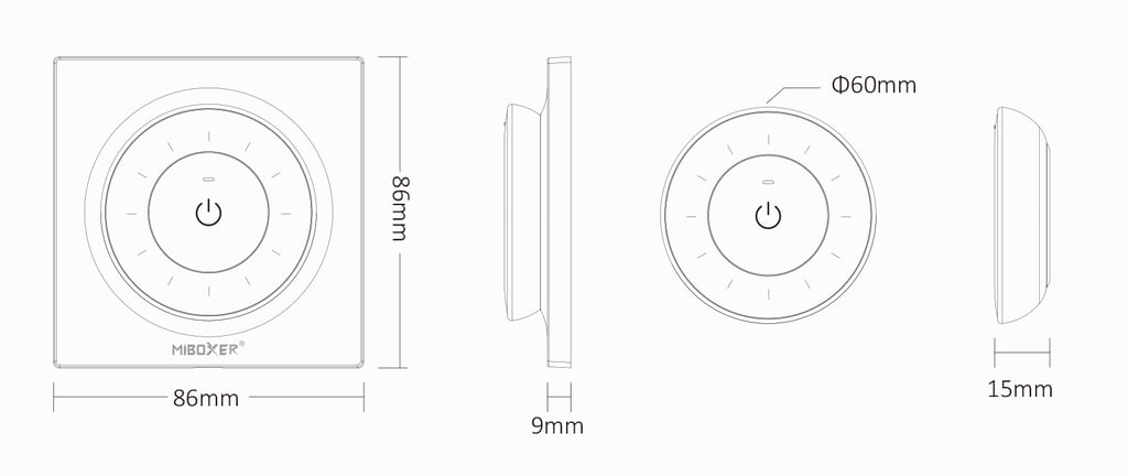 Base magnética inteligente: permite fijar el mando en la pared o superficies metálicas para un acces