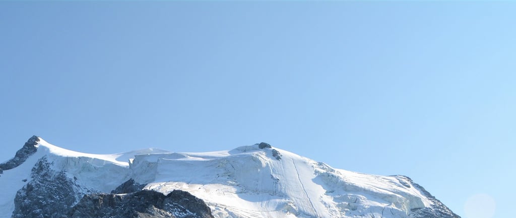 ortler bergsteiger gletscher sonne 