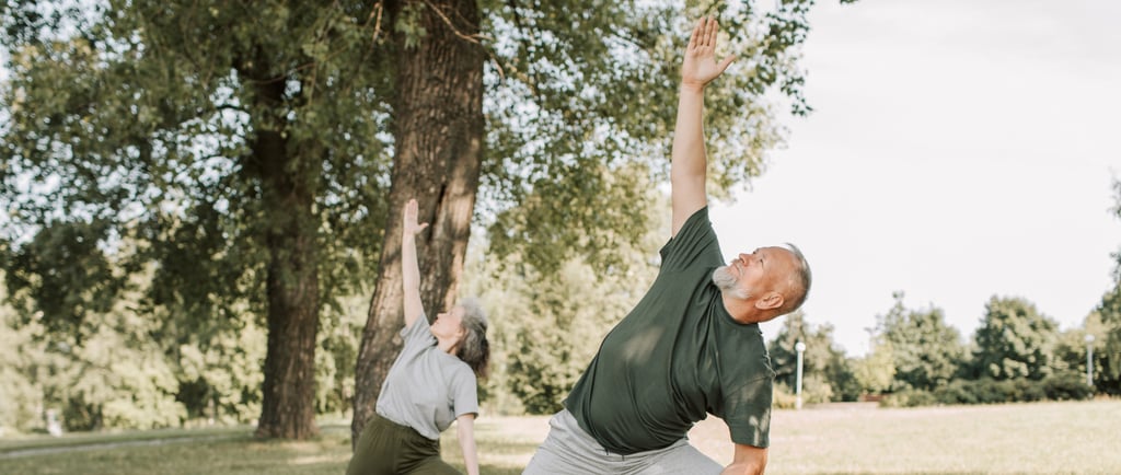 anziani che fanno attività motoria adattata, chinesiologia, senior at the gym