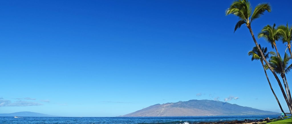 foto da praia kaanapali em lahaina no havaí
