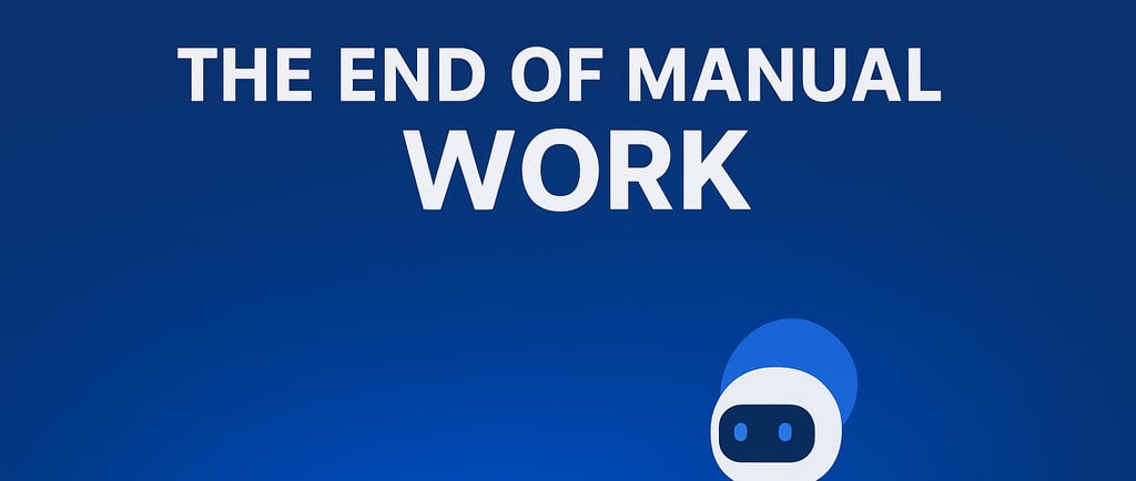the end of manual work