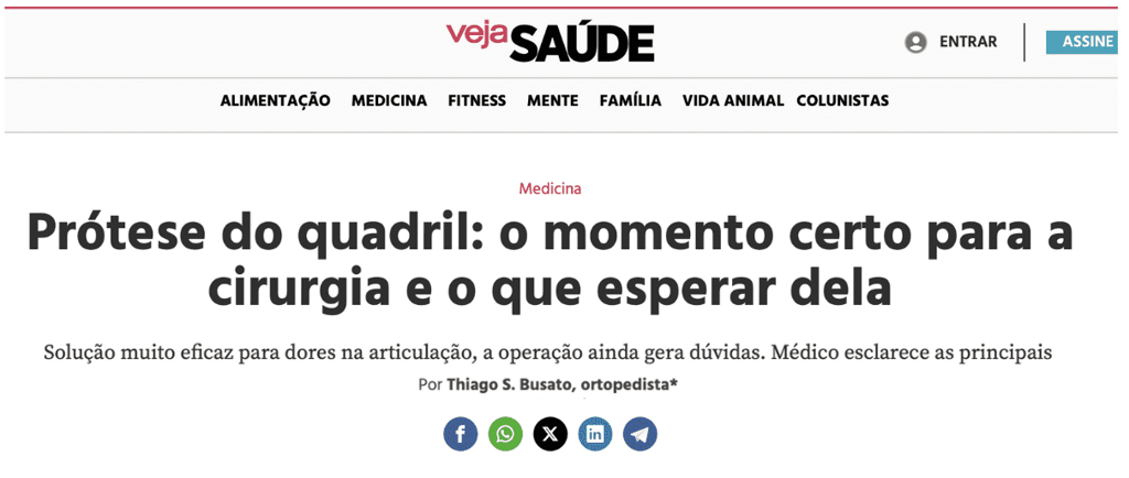 Dr Thiago S Busato Veja Saúde