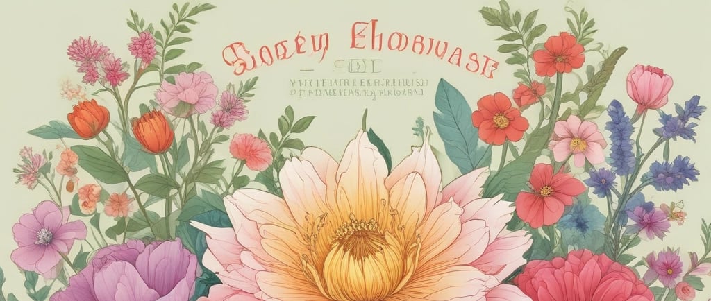 metaphysical properties of flower chart