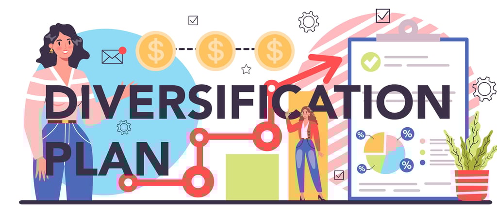the word "diversification plan" for a blog post for gold ira about if it can diversify portfolios