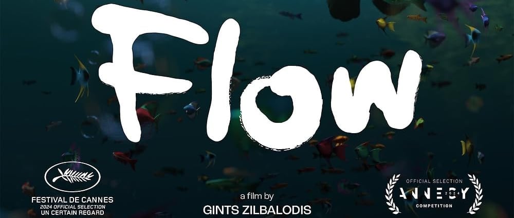 Flow English theatrical release poster