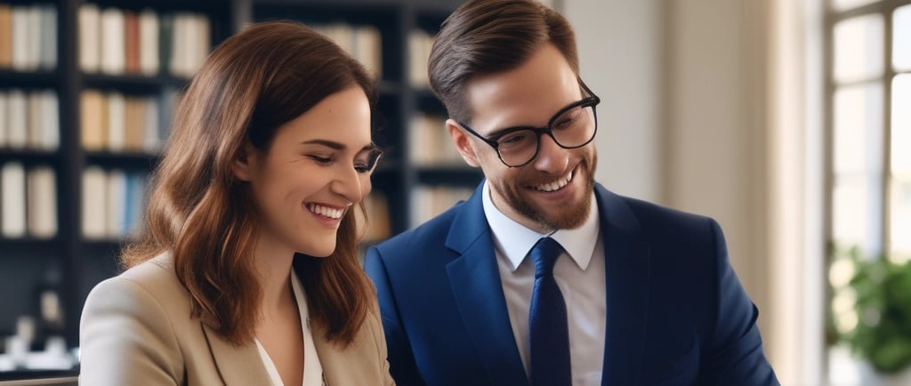 Mobile notary assisting a client in Woburn MA with Power of Attorney signing