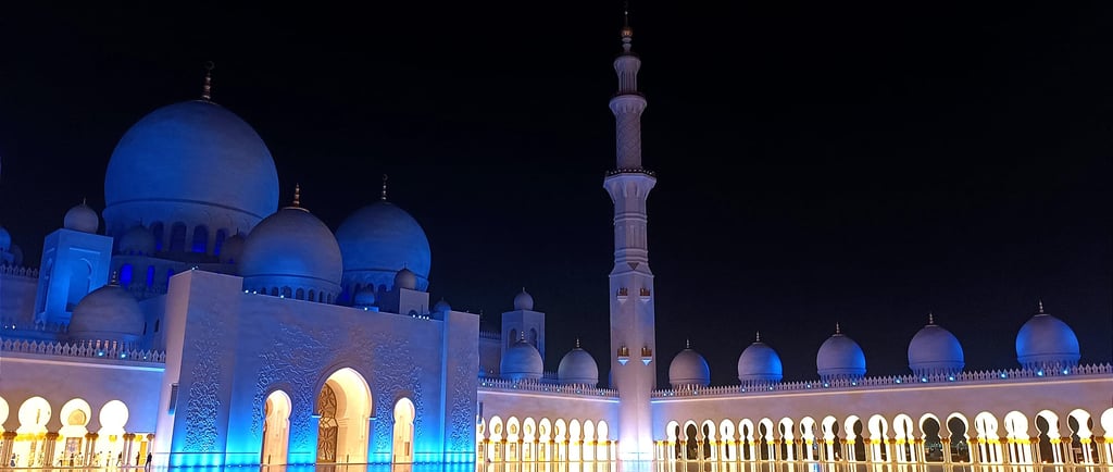 Grand Zayed Mosque ad Abu Dhabi