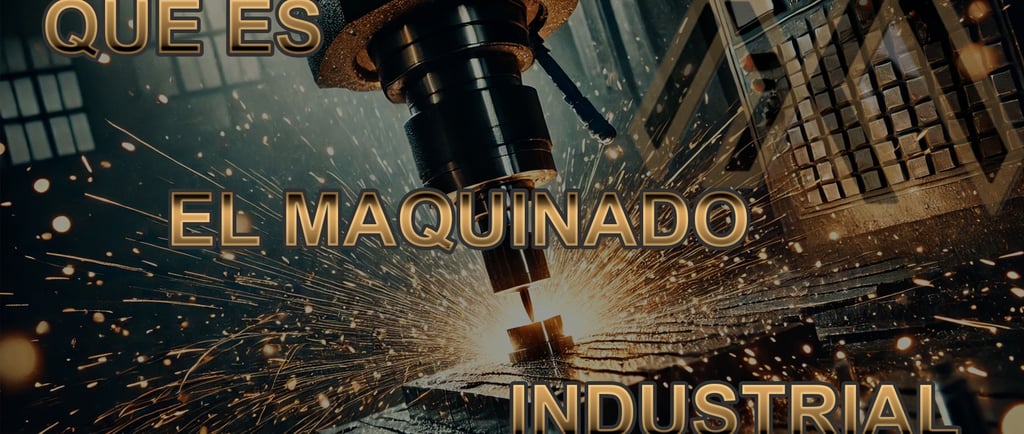 Maquina CNC cortando metal