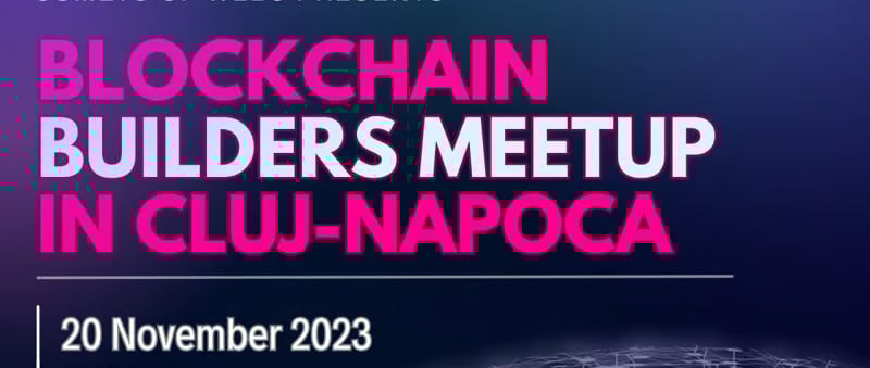 blockchain builders cluj announcement
