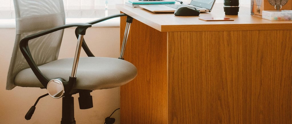 silla de empleados