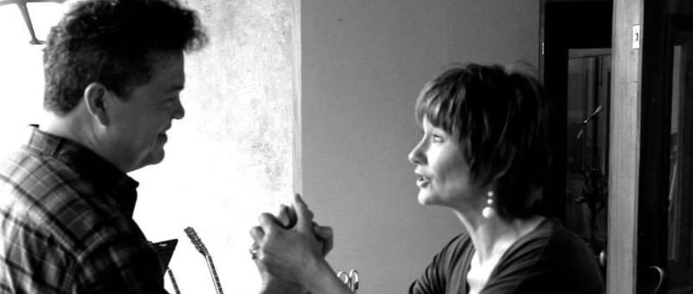 Lari White at her home studio near Nashville