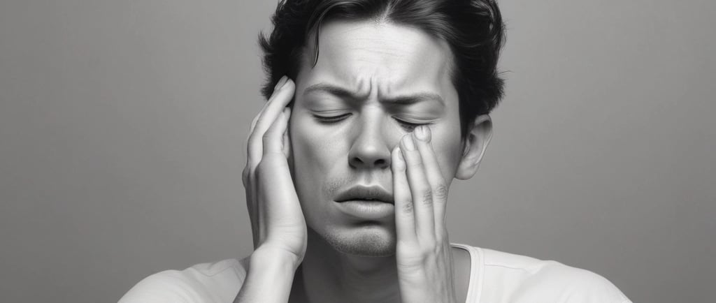 a woman sitting at a table with a tray of food