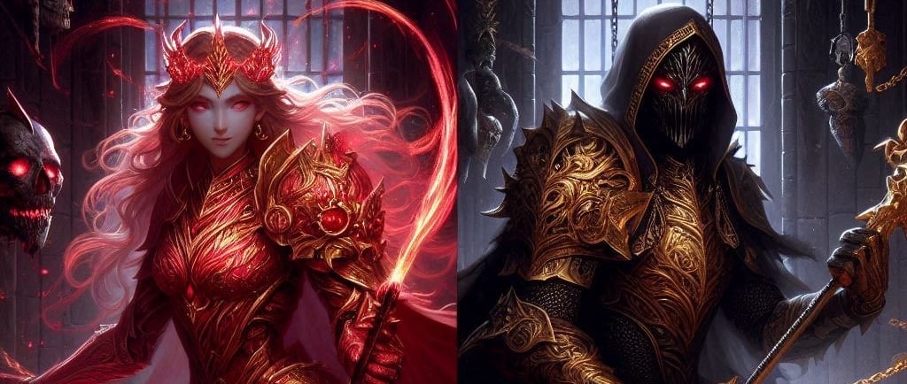 Hell Knights Azazella & Kozor