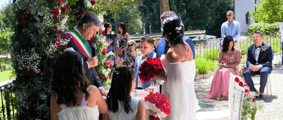 Celebration on a wedding curated by Francesco Margaretini