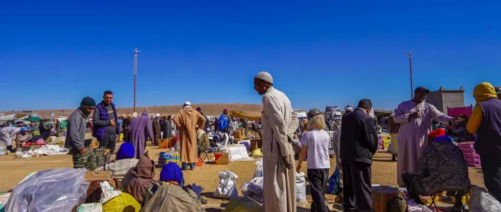 zagora weekly souk - soul of nomads