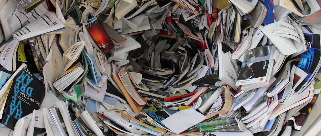un vrac de documents