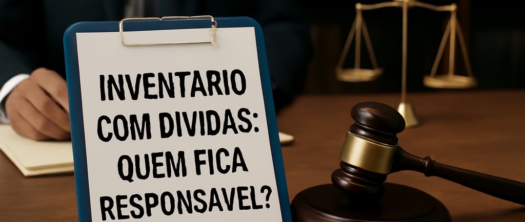 Inventário com Dívidas Quem Fica Responsável
