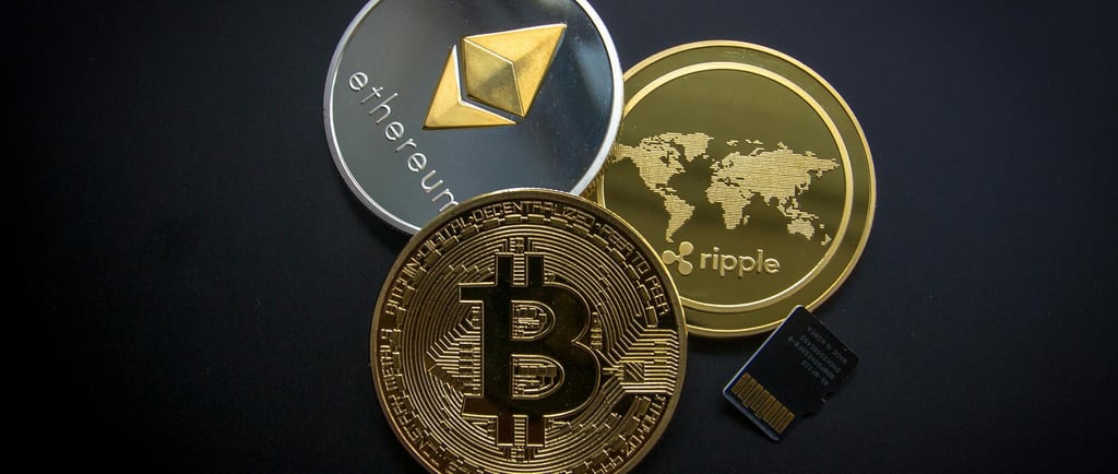 bitcoin ethereum and xrp for representing cryptocurrency