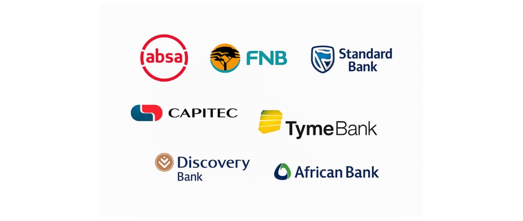Best bank accounts South Africa comparison showing major banks