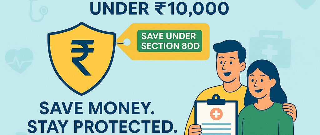 Top Health Insurance Plans Under ₹10,000 in India