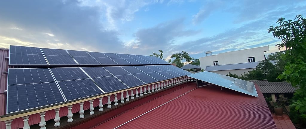 hệ thống 15kWp Hybrid GoodWe