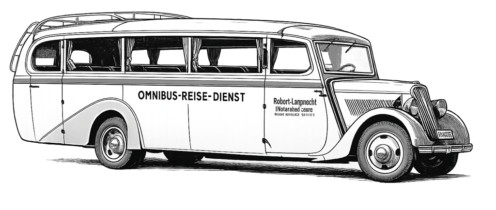 Old German Coach Hanomag