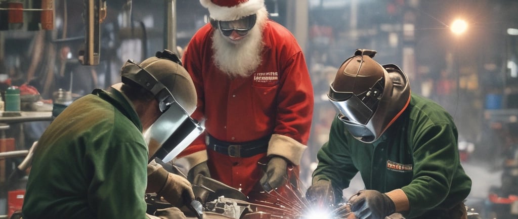 person in white t-shirt holding brown and gray metal tool