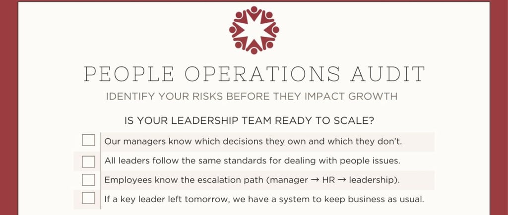 people operations audit