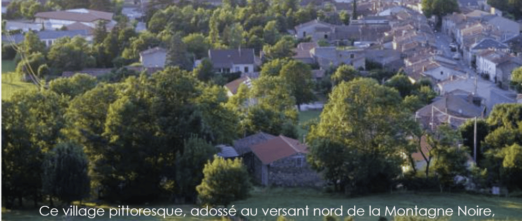 Dourgne un village pittoresque sur el chemin de st jacques de Compostelle