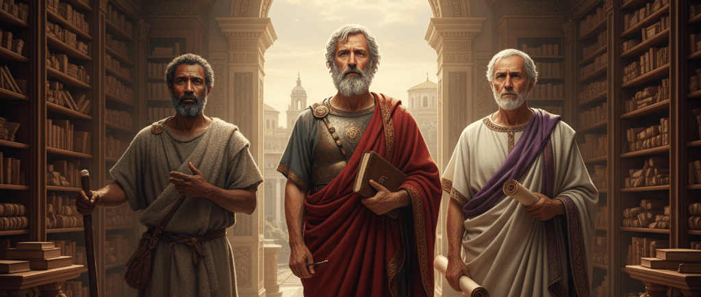 Marcus Aurelius, Seneca, and Epictetus