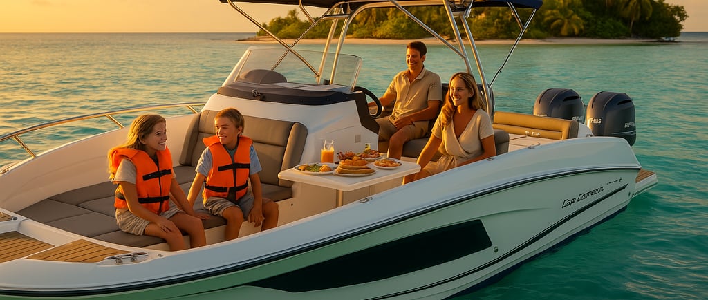 sortie bateau famille guadeloupe