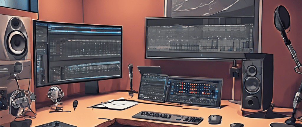 brazilian voice actor high-end equipment