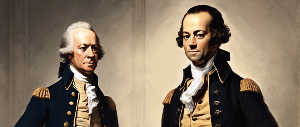 Alexander Hamilton and Aaron Burr