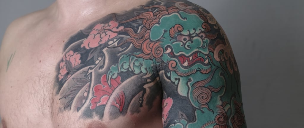 Japanische traditionelle irezumi Deutschland