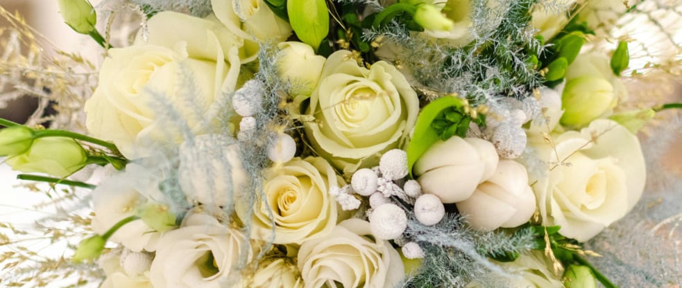 flowers on a wedding organized by Francesco Margaretini