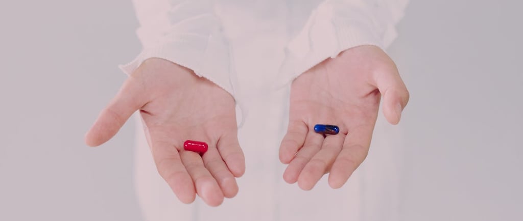 Photo by Ron Lach : https://www.pexels.com/photo/woman-holding-pills-9761339/