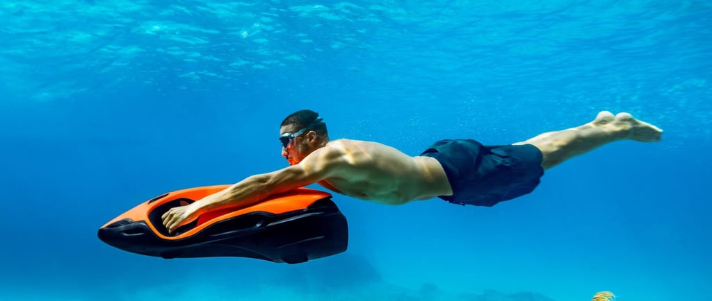 location seabob guadeloupe snorkeling