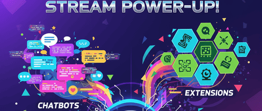 chatbots, alerts and extensions on twitch