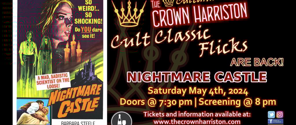 Nightmare Castle screening at the Cult Classic Flicks