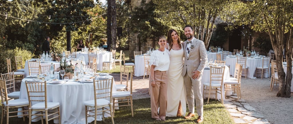 Monica wedding planner on a celebration curated by Francesco Margaretini