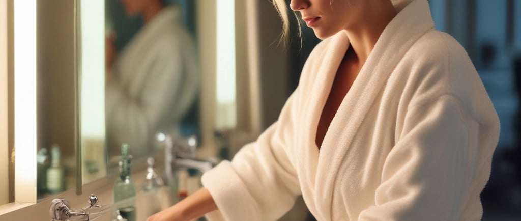 woman in white tank top