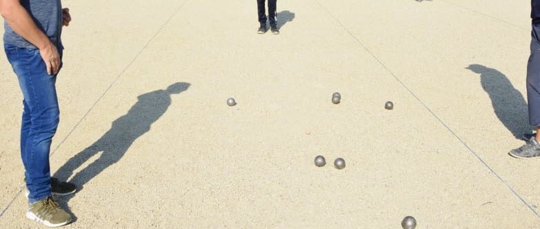 partie de pétanque régional Charnay les mâcon 2018