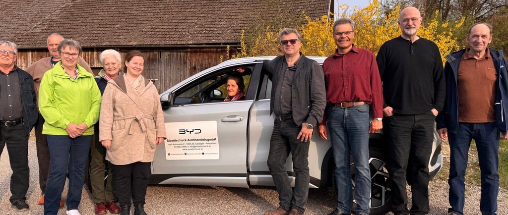 Foto Franz Hörmann, FahrerInnen und Initiatoren von Fahrmit FELIX