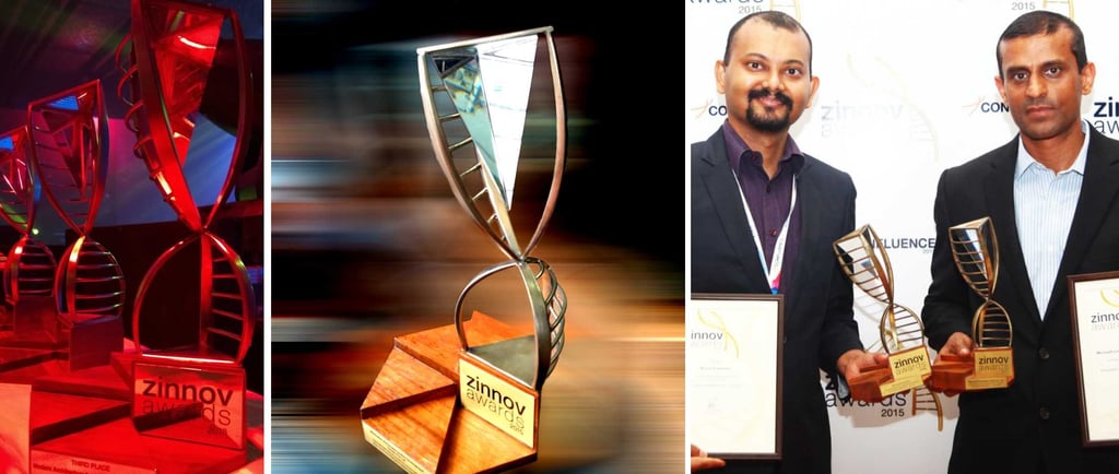 Zinnov Confluence Awards trophy