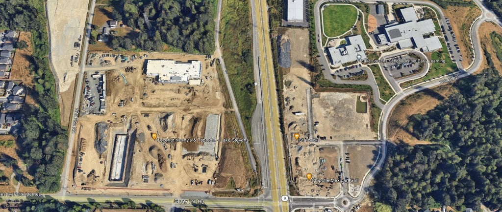 Map Image of Soper Hill Center and Lake Stevens Landing