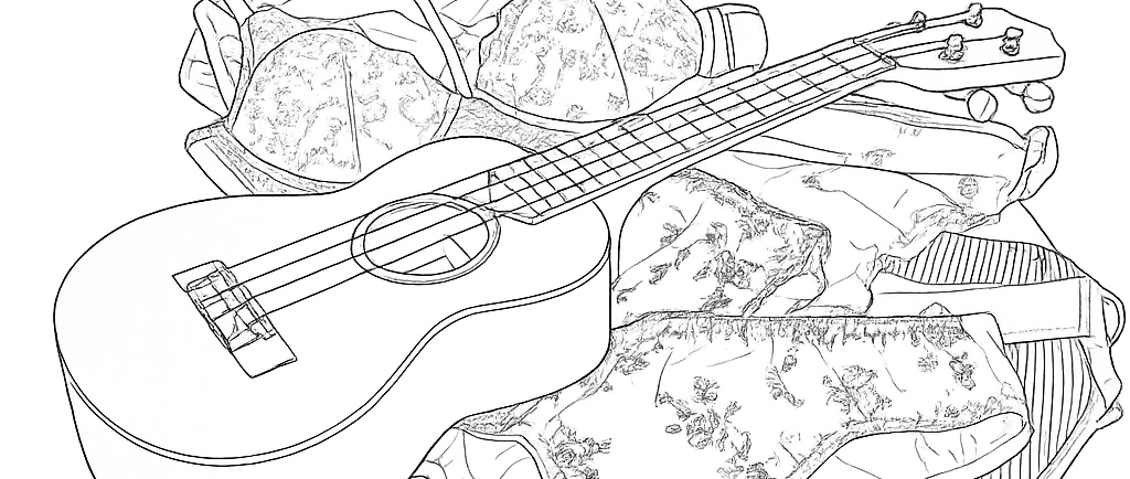 Ukulele and underwaer