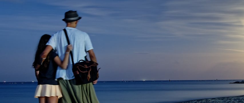luca giuliani fotografo, odissea, luca, padre e figlia, Ravenna, mare, estate