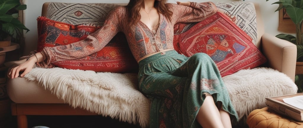 A cozy corner with dark green plants, black candles, and white ceramic pots casting soft shadows.